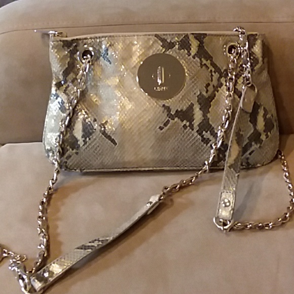 DKNY python shoulder or cross-body bag - Picture 1 of 5